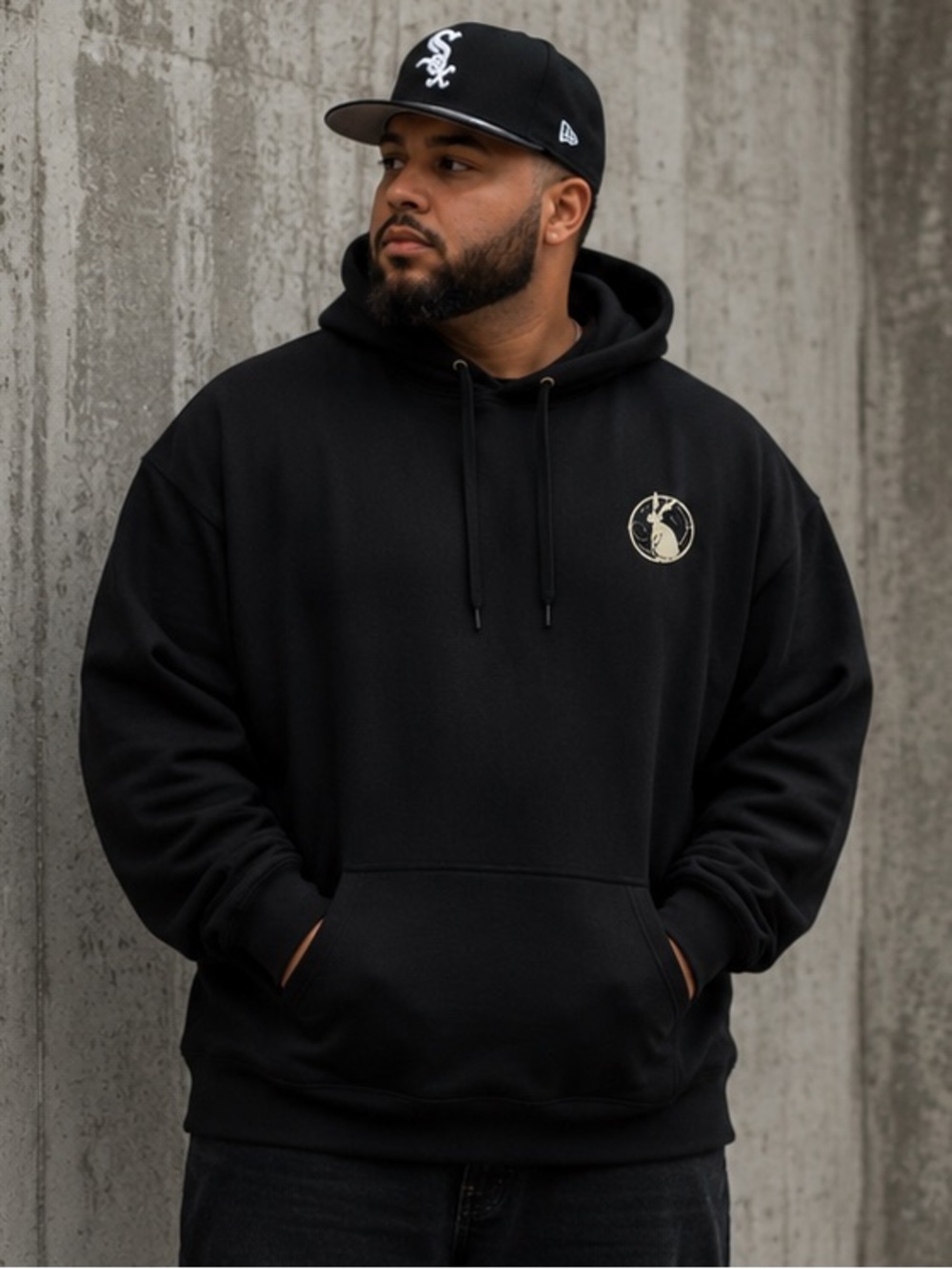 Cotton Heritage Operation Mockingbird Black Hoodie NWT Size 2X